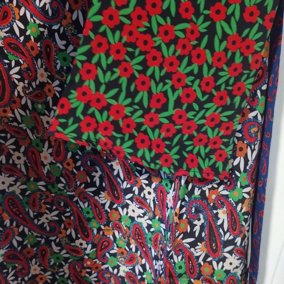 Rixo Trisha Silk Midi Dress - Picture 7 of 13